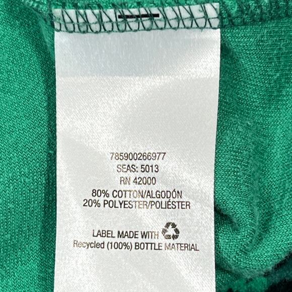 Y2K Velour Track Jacket Women's Medium Green Black Punk Skater Grunge Whimsigoth - Picture 9 of 10